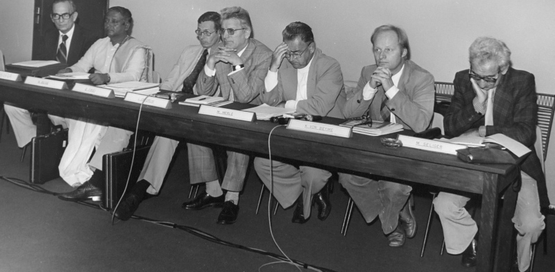 A session at the 1982 IPSA World Congress of Political Science