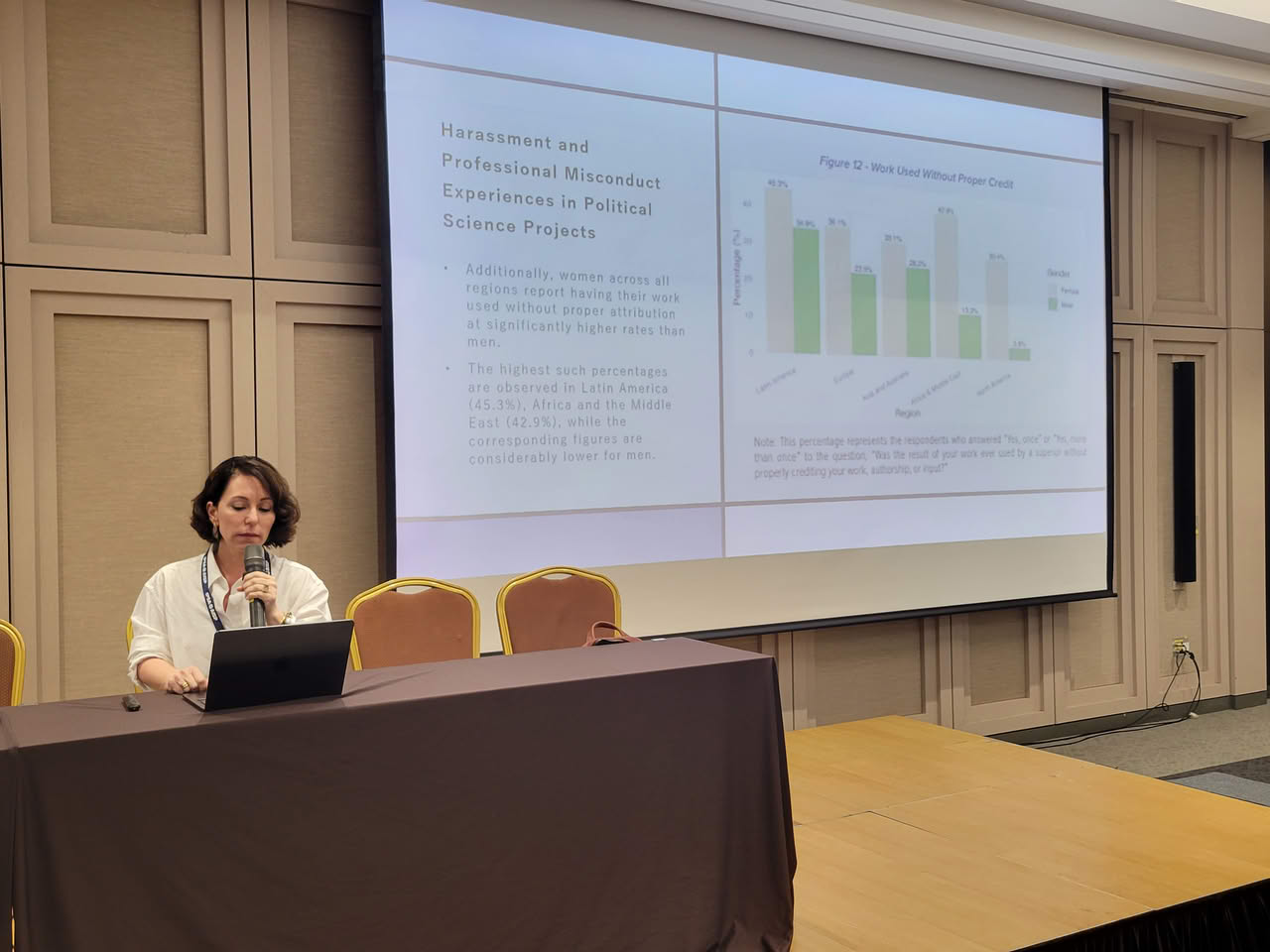 IPSA Executive Committee member Vanessa Elias de Oliveira