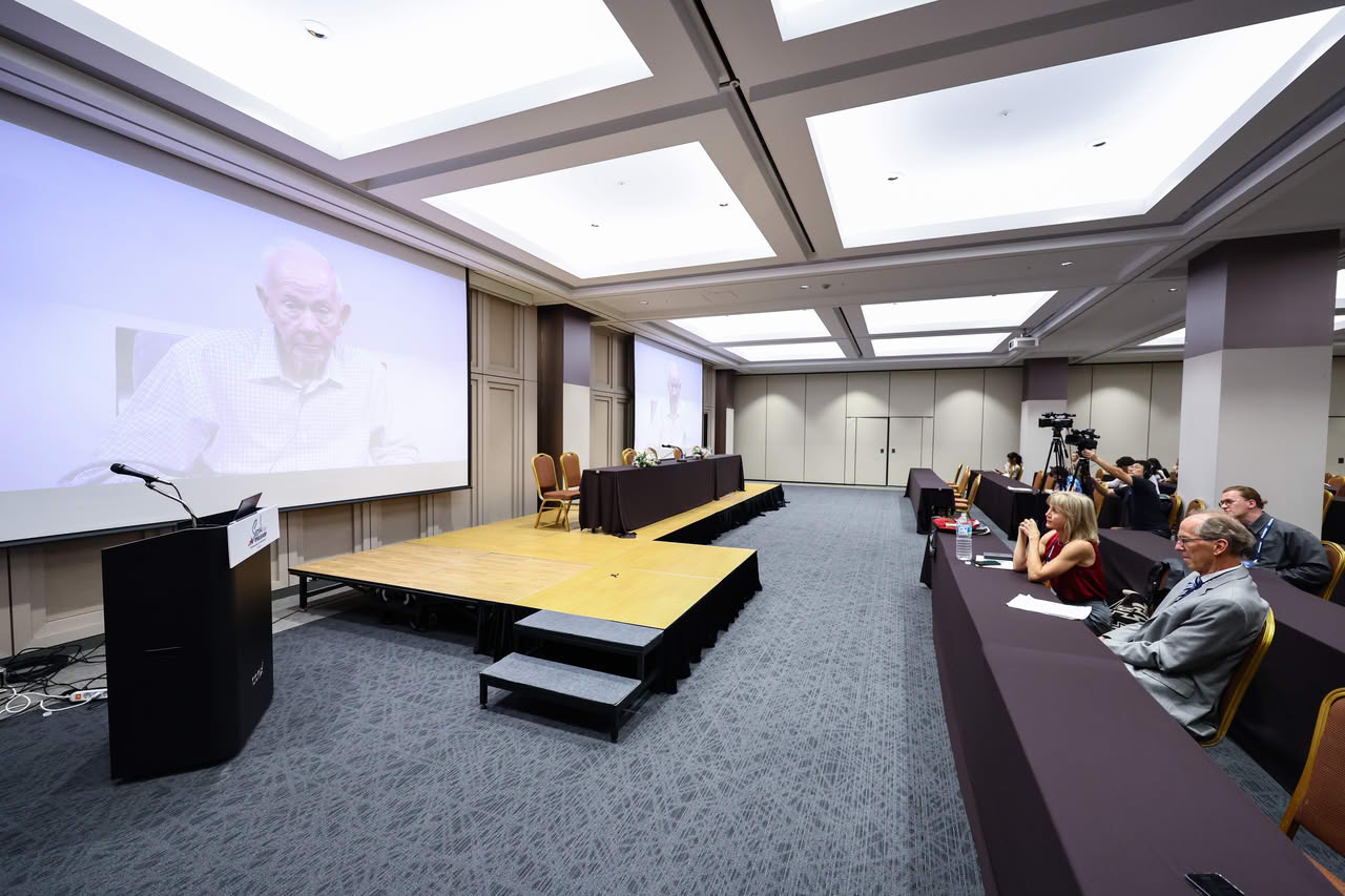 John Higley delivered a virtual award lecture.