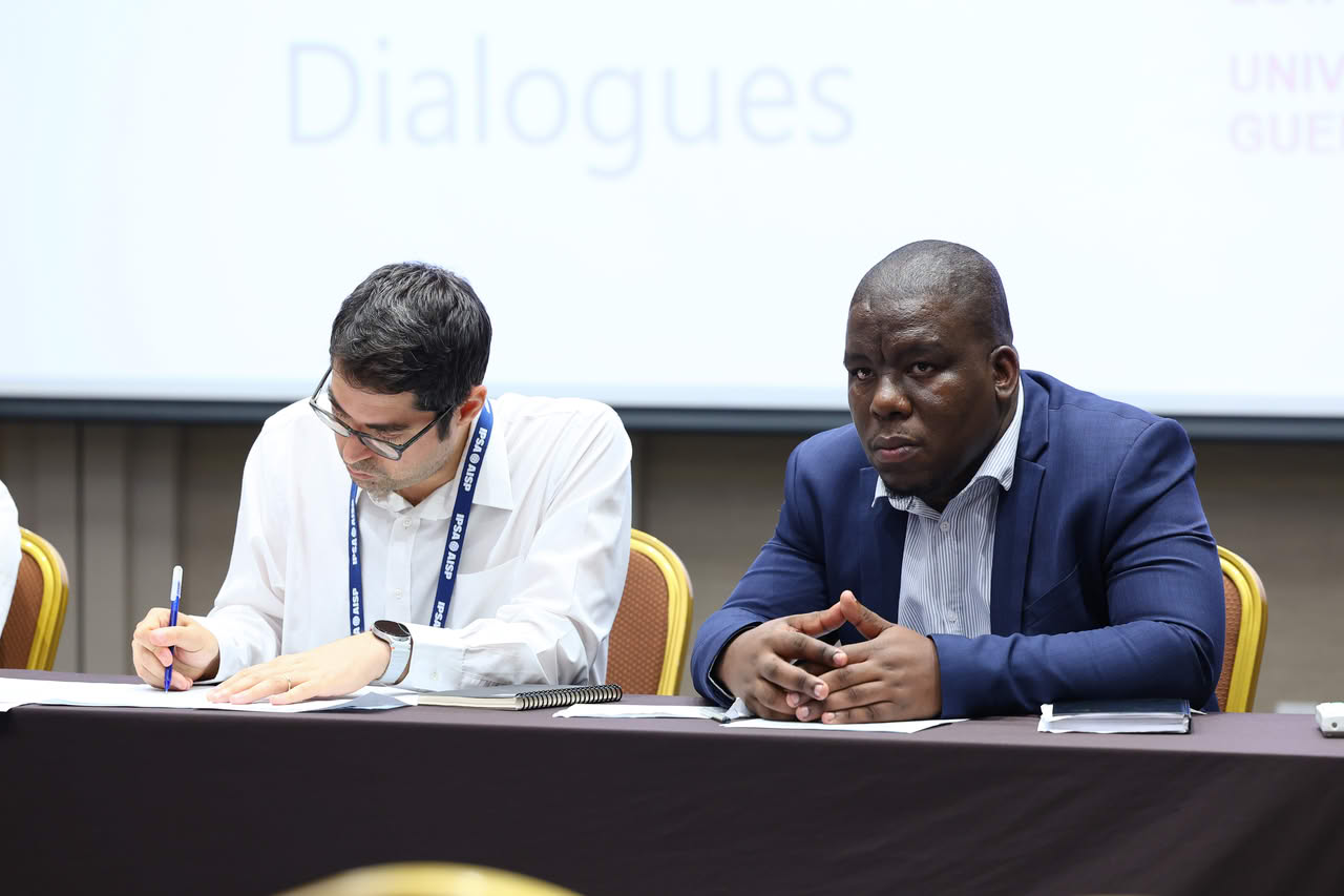 Berk Esen and Kgothatso Shai.